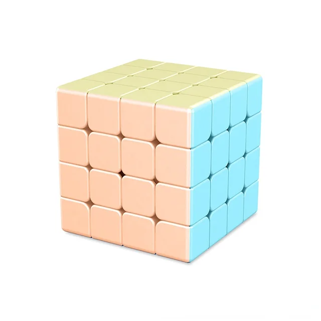 [ECube] MeiLong 4x4x4 Cubo Mágico Jogo de Quebra-cabeça Cubos Crianças Brinquedo Educacional Precoce Para Crianças Novo Cubo 2019 - Colorido