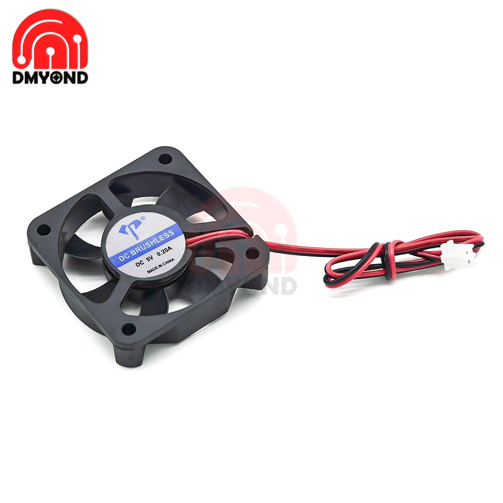 Вентилятор постоянного тока 5010, 5 В постоянного тока, 12 В, 24 В, 5 см, 50 мм, 50X50X10 мм, микро охлаждающий вентилятор постоянного тока, радиатор процессора ПК, кулер