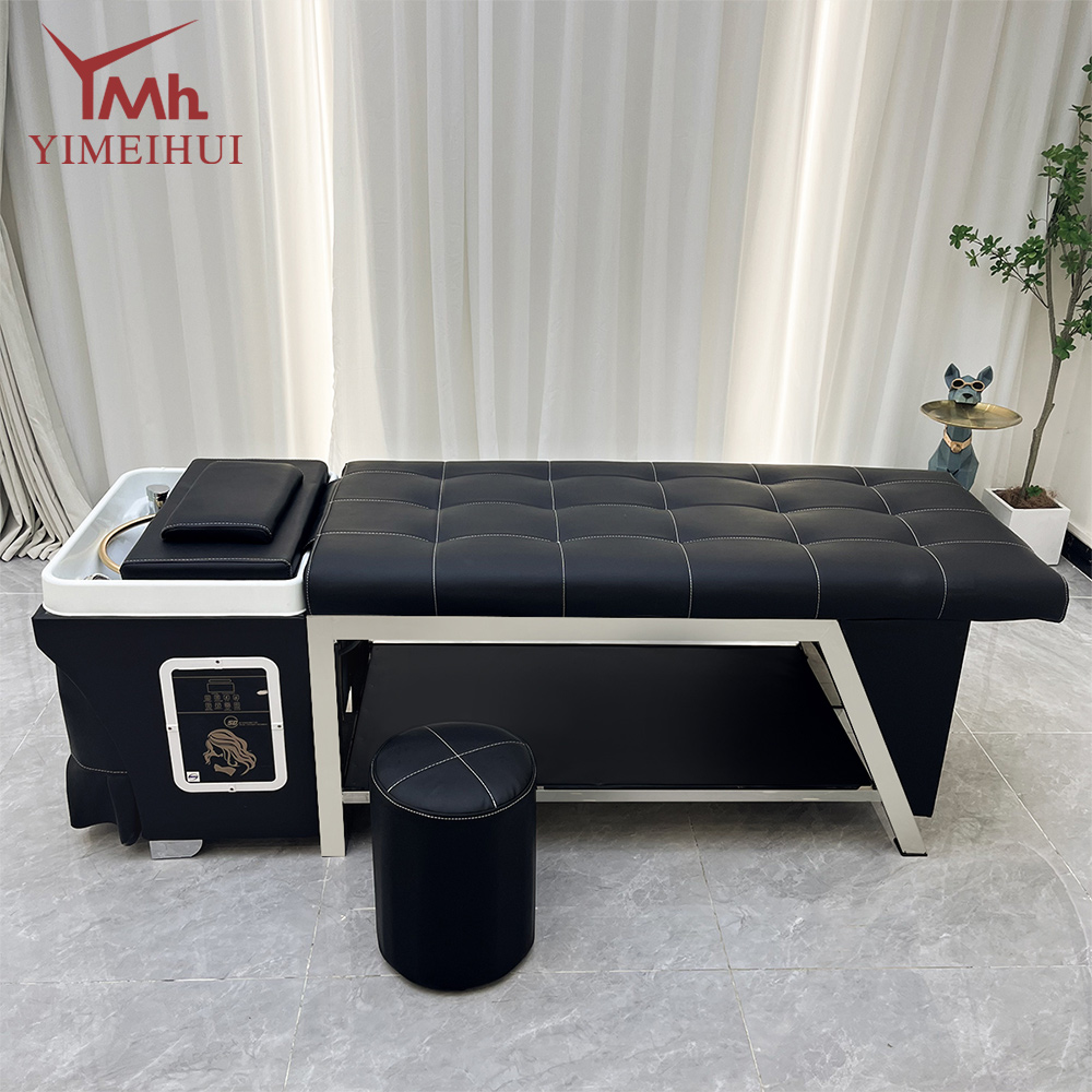Muebles de salón, silla de masaje para lavado de cabello, cama de champú tailandés, cabezal de Spa, cama de champú para terapia de agua
