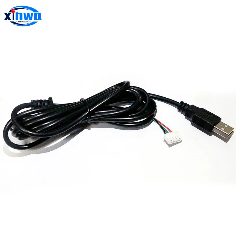 Xh 2.0 4-poliges USB-USB-Kabel für Encoder-Board-Arcade-Spiel mit Null-Verzögerung Joystick-Controller-Abschirmung Kabelbaum Hitbox PC ps3