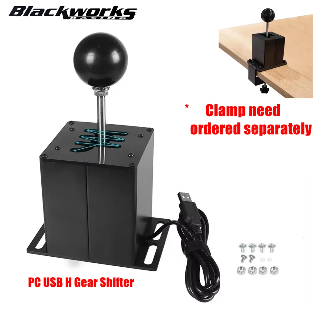 PC USB H Getriebe Shifter Für Logitech G27 G29 G25 G920 Für ETS2 Simracing Racing Spiel Für Thrustmaster T300RS/GT Schaltknauf