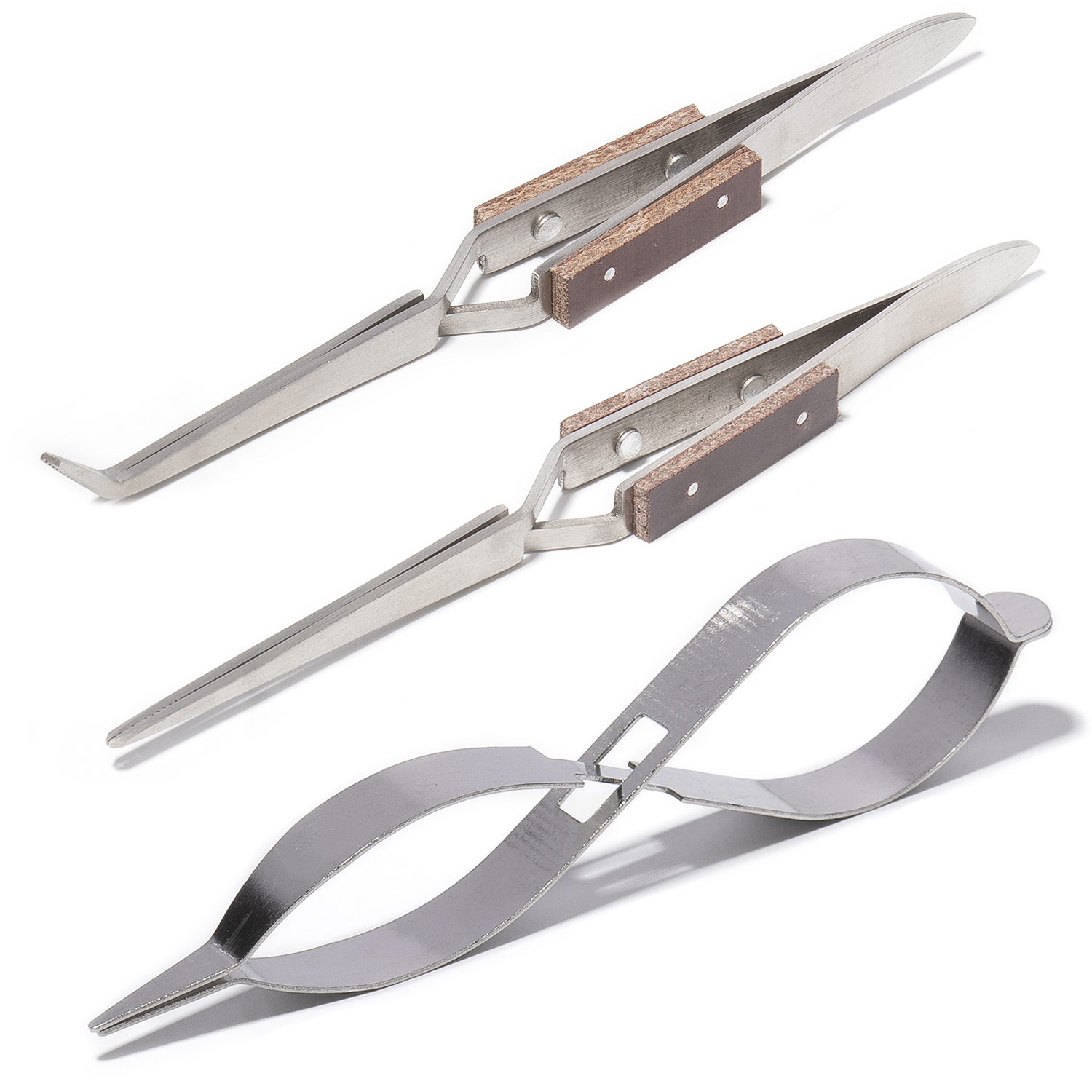 1pcs Professional เครื่องประดับแหนบชุดตรง/ปลายโค้ง Tweezer CHAIN Tweezer เชื่อม Tweezer อัญมณีลูกปัดรถกระบะเครื่องประดับเครื่องมือ