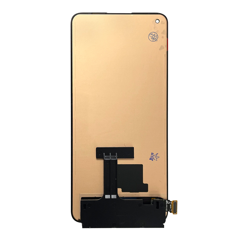 6,55 "AMOLED para Oneplus 8T 8 T KB2001 KB2000 LCD MONTAJE DE digitalizador táctil para Oneplus 9R 9 R LE2101 LE2100 con huellas dactilares