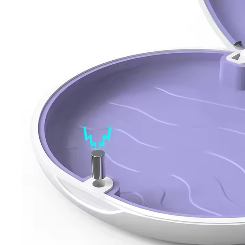 Dental Retainer Box Orthodontic Fake Teeth Case Mouth Guard Braces Storage Box with Magnetic Closing Oral Hygiene Organizer Tool