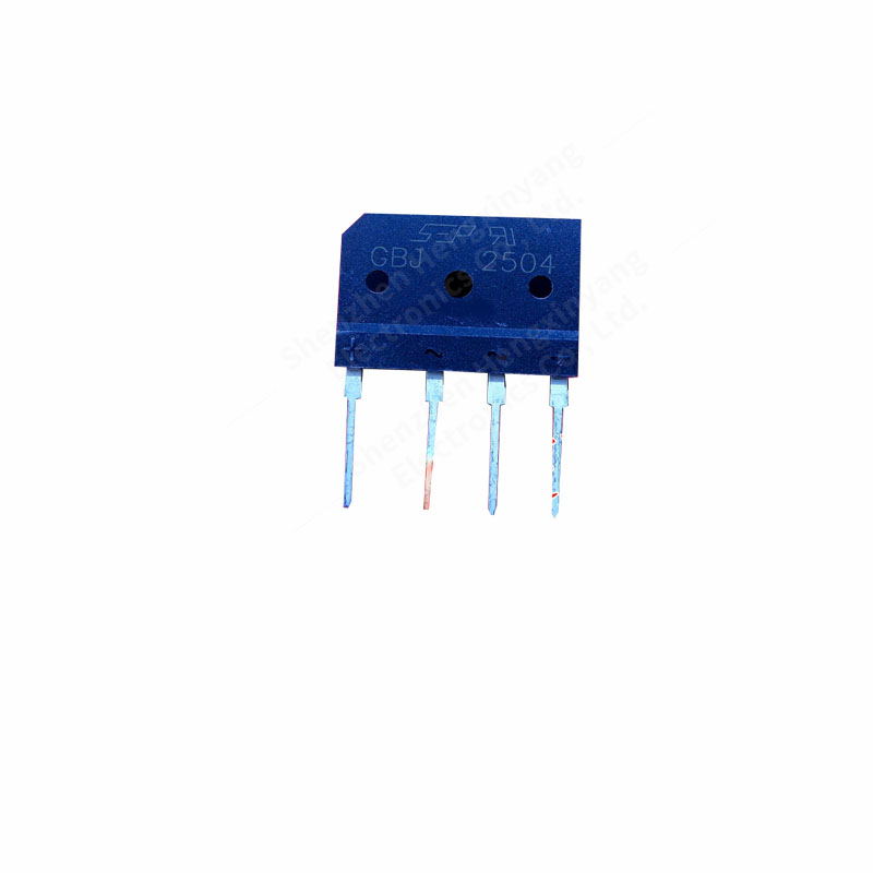 10PCS GBJ2504 25A 400V package GBJ rectifier bridge flat bridge