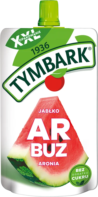 Tymbark Mus jabłko arbuz aronia 200 g