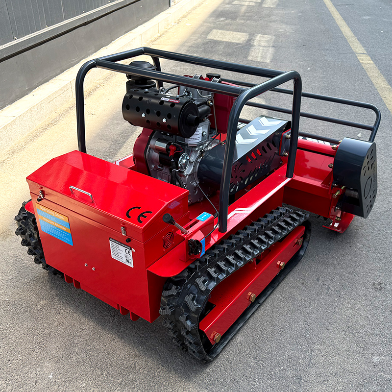 Aangepaste Chinese fabriek Hot Automated Auto Grass Cutter Zelfrijdende afstandsbediening grasmaaier op de golfbaan