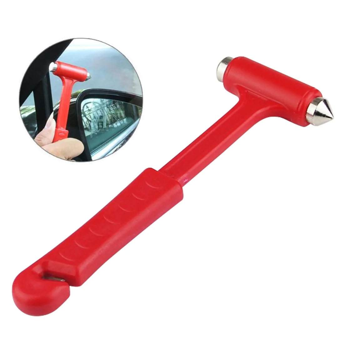 Cấp Cứu Thoát Dụng Cụ Xe Tự Búa Thoát Hiểm Hỏa Khẩn Cấp Cửa Sổ Phá Gõ Cửa Kính Hiện Vật Mini An Toàn Búa