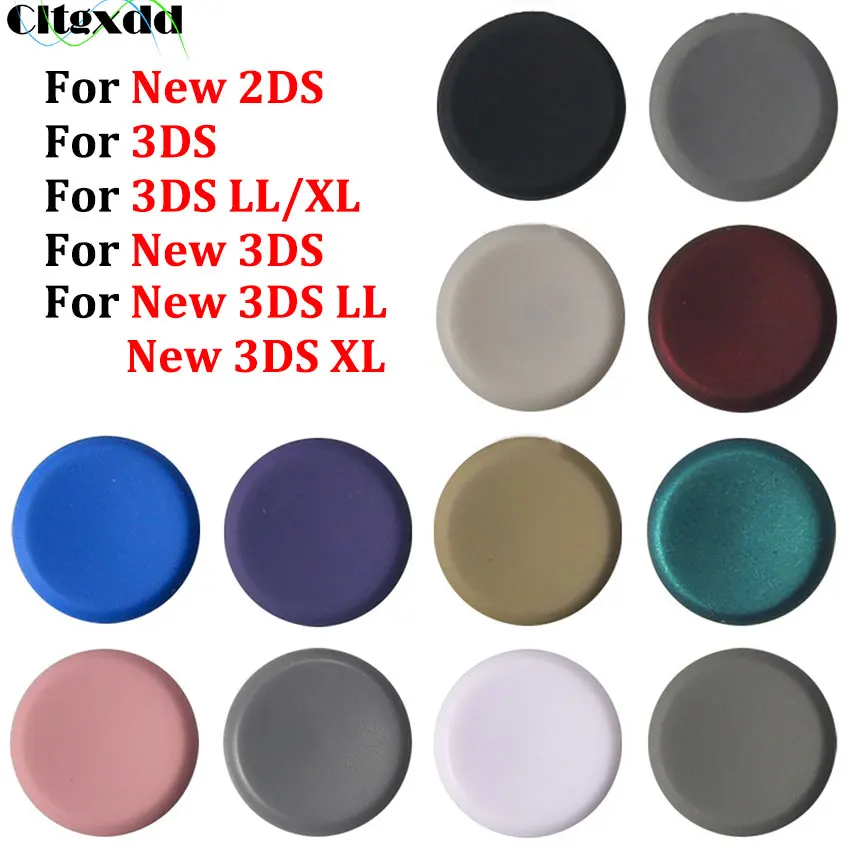 JCD 1 Uds para 3DS 3DSXL 3DSLL controlador analógico tapa de palanca de mando 3D para nuevo botón de palanca de mando 2DS 3DS LL XL