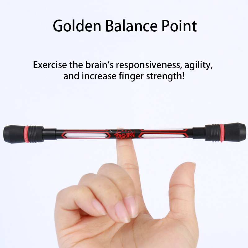 4/2 個クリエイティブスピニングペンハンドスピナーおもちゃ大人子供ストレスリリーフ回転アンチスリップ筆記ペン 0.5 ミリメートル学生文具