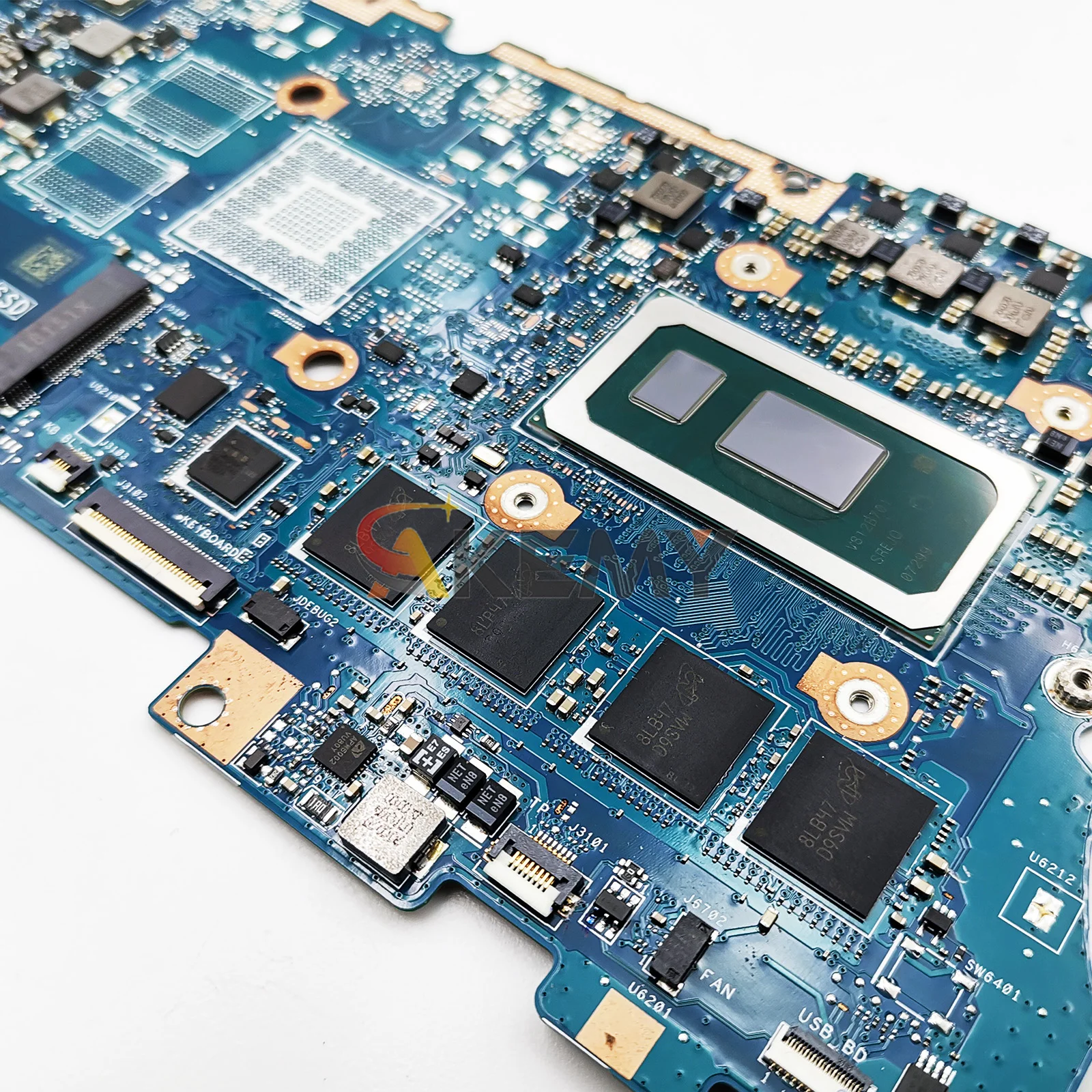 UX461FA Motherboard Laptop UNTUK ASUS ZenBook TP461UA TP461UN UX461 UX46UA UX46UN Mainboard dengan I3 I5 I7 CPU 100% Tes OK Stk