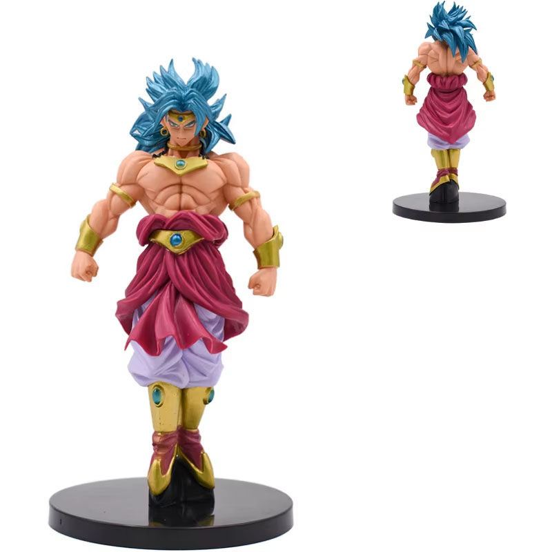 Quente dragon ball anime figura broli estatueta dbz super figuras de ação pvc coleção modelo brinquedos para crianças presentes natal