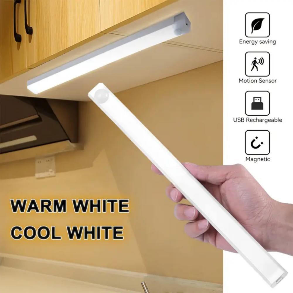 1pc Schrank licht, kabelloser Lade bewegungs sensor führte Nachtlicht, Flur, Küche, Schrank, Treppe, Kleider schrank Wohnkultur