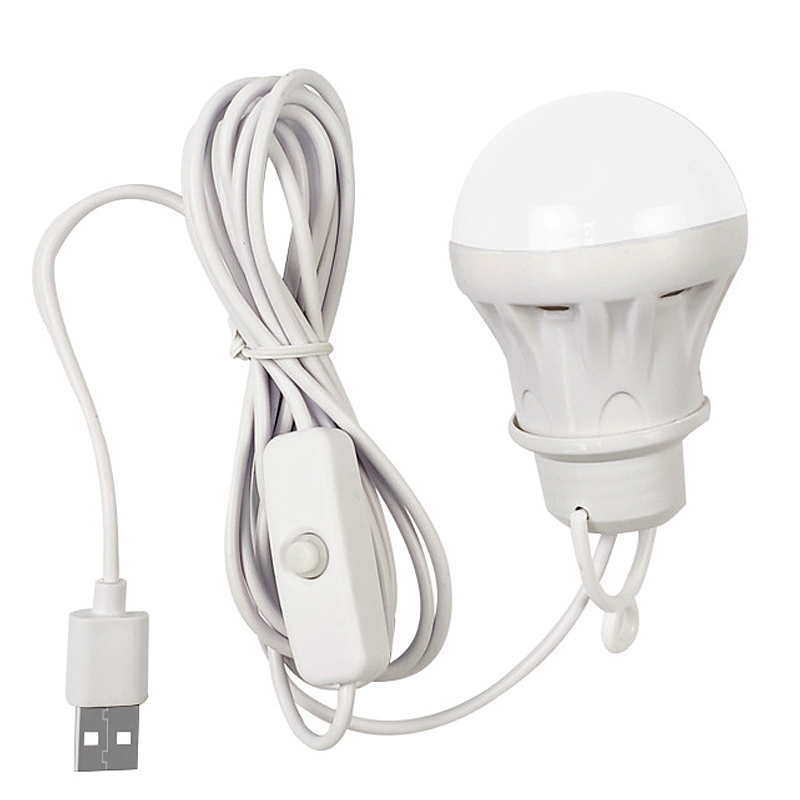 Linterna Led DC5V, lámpara de luz para campamento, bombilla de emergencia Usb, lámpara colgante para tienda de campaña para trabajo, barbacoa, pesca, reparación, equipo de Camping para exteriores