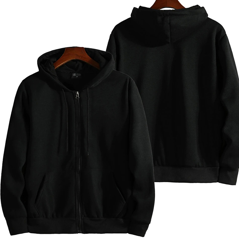 Moletom com zíper manga comprida masculino, moletom com capuz, roupa casual masculina, roupas soltas, moda esportiva, outono, inverno, nova