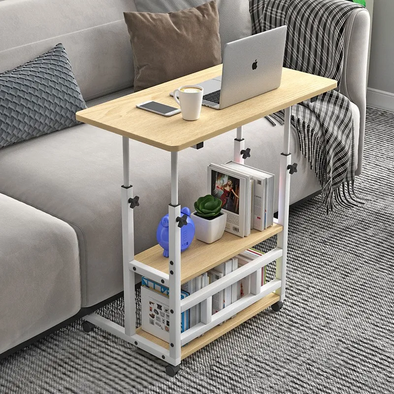 Warming New Lift learning desk bedside desk bedroom simple bed computer bedroom lazy desk movable office simple desk