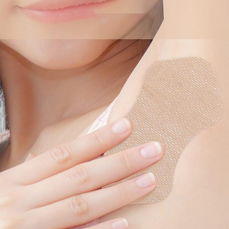 Almohadillas antisudor desechables para axilas, desodorantes, pegatina absorbente para el sudor, 10/20 piezas