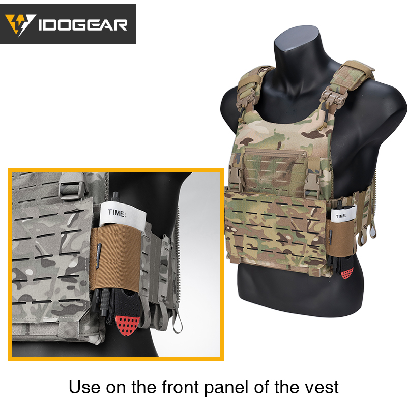 IDOGEAR TA Охотничий жгут Держатель Чехол 2 шт. Аптечки первой помощи Легкий 3581