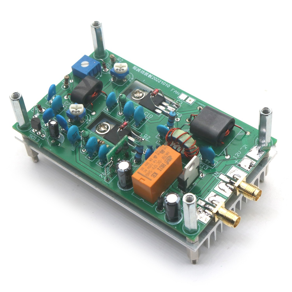 30W คลื่นสั้นเครื่องขยายเสียง 3-28MHz CW SSB Linear RF เครื่องขยายเสียงวิทยุ HF HAM คลื่นสั้นสถานี 7M 13.56M RFID