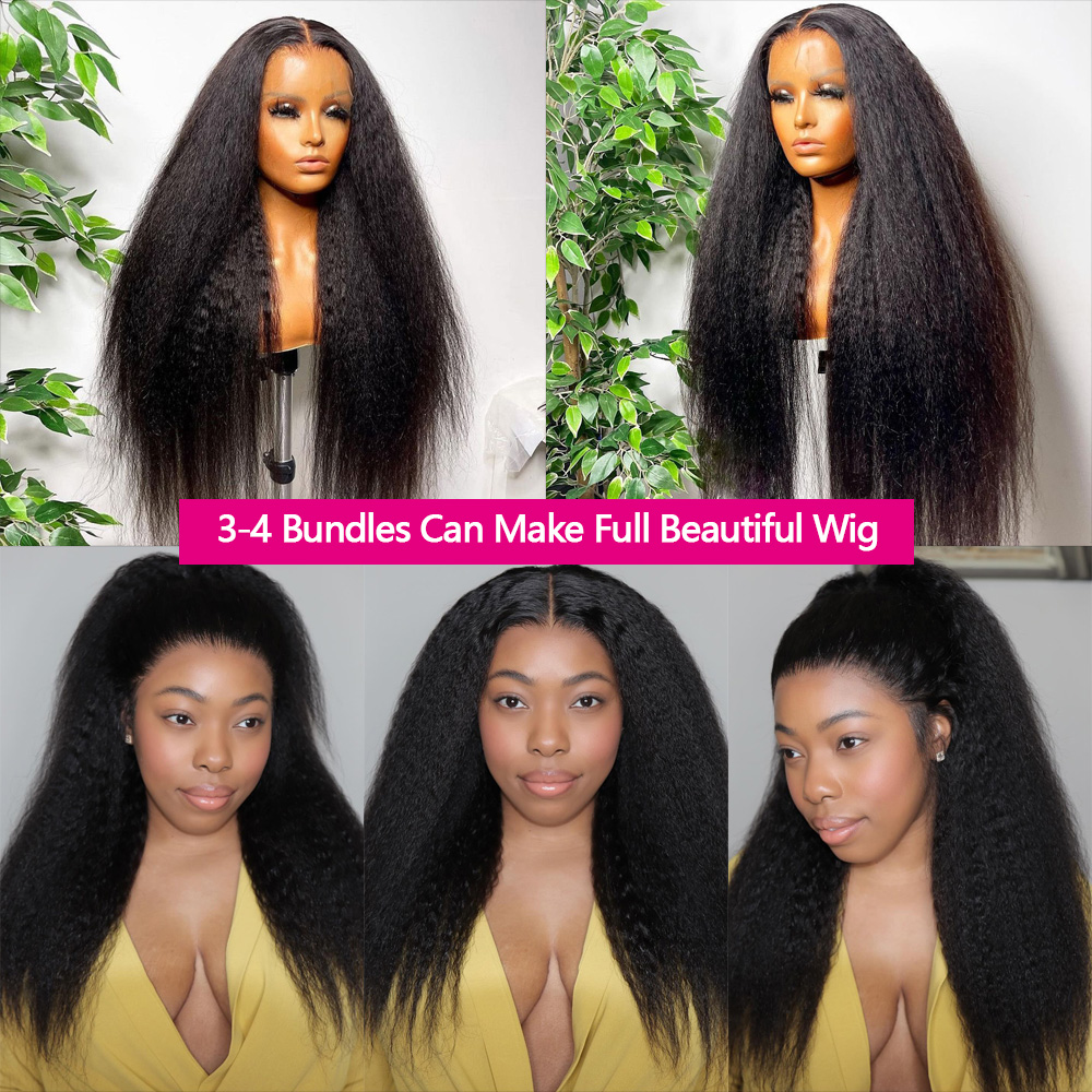 12A verworrene gerade Bundles Echthaar 100 Echthaar Yaki Straight Bundle 20 22 24 Zoll Echthaar Bundles 3–5 Tage Lieferung
