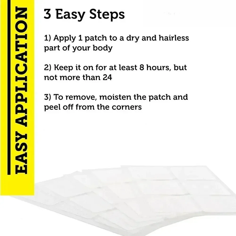 L Arginine L Citrulline Complex Transdermal Patches Nitric Oxide for Men Booster 30 Patches