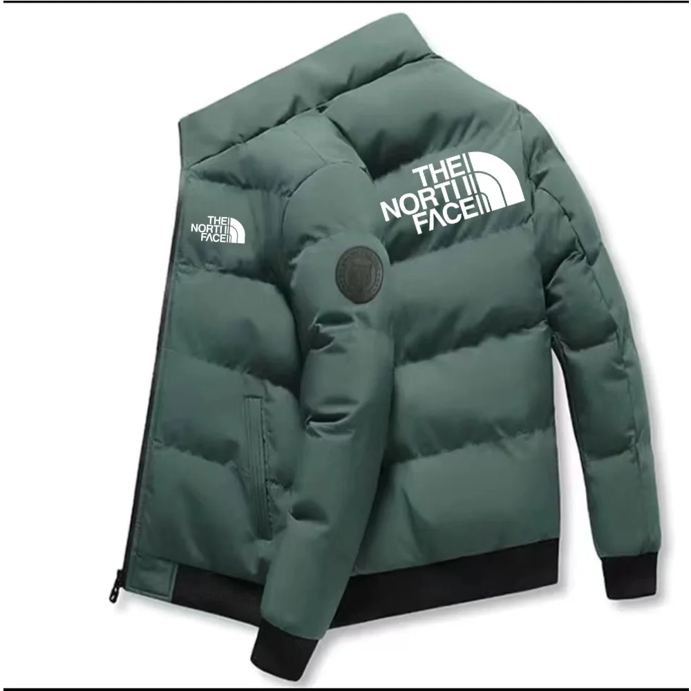 2025 Thick Men's New Warm Parker Jacket Winter Casual Men's Jacket Golf Brand Men's Windproof Cotton Down Jacket