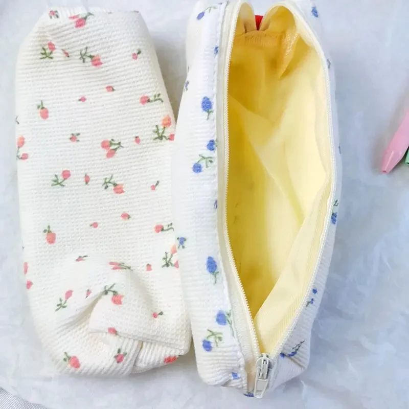 1 Stück Lytwt's Kawaii niedlichen Cartoon Blumen stift Bleistift Tasche Schul bürobedarf Briefpapier erhalten Werkzeuge Fall