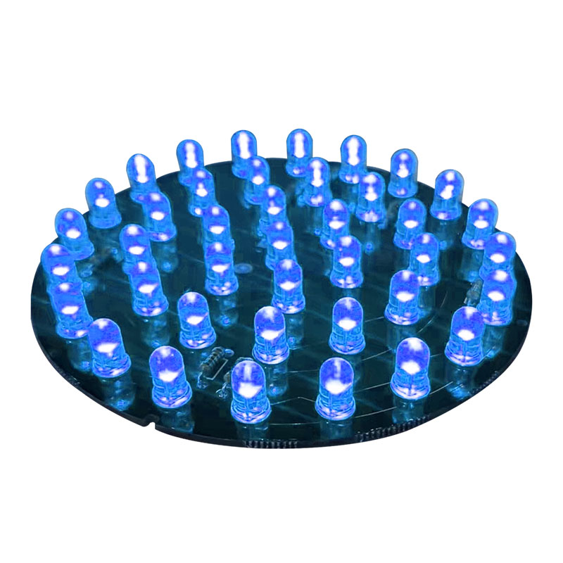 Kunden spezifische dc12v runde design platine mit hoher helligkeit led ampel ersatz