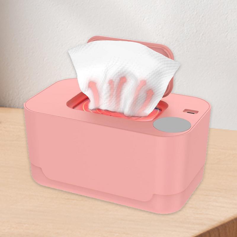 Wipe Warmer Home Use Wet Wipes Warmer Dispenser Portable Space-Saving Diaper Heater Holder Case For Living Room