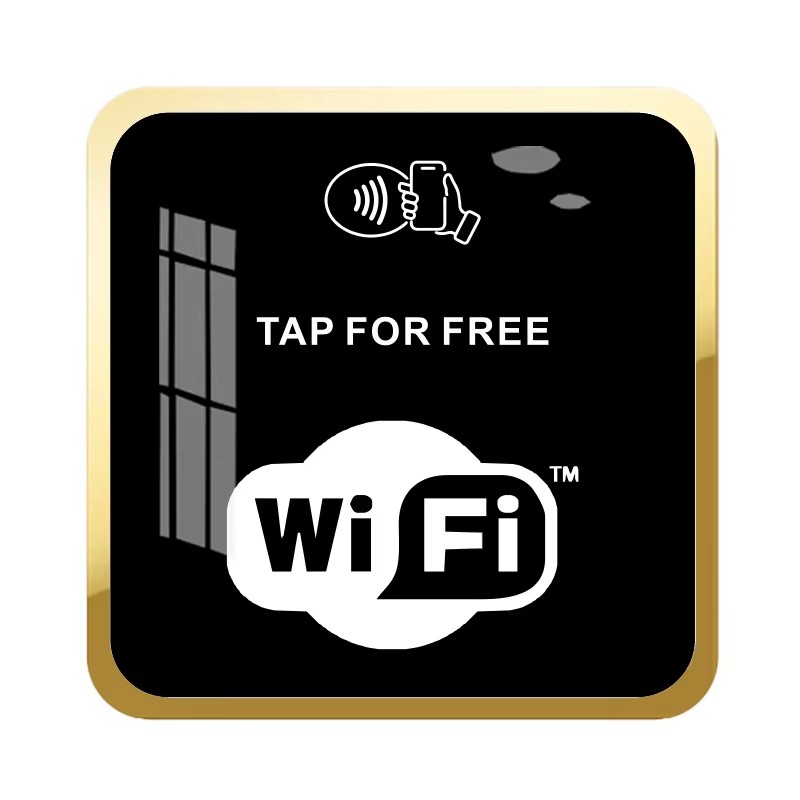 Share Wi-Fi with an NFC Card Seamlessly Connect Guests to Your Wifi