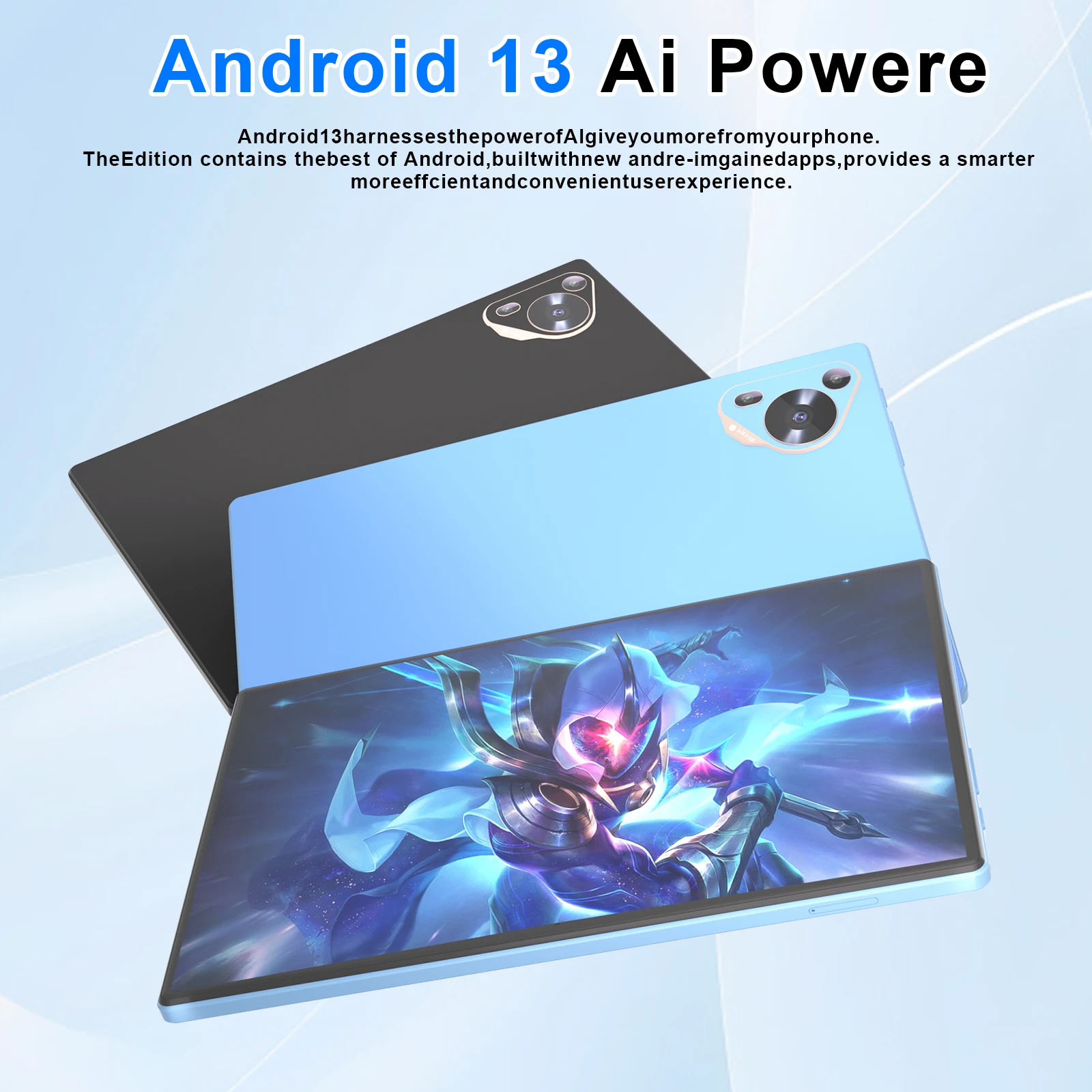Pad 9 Pro 10.1 pouces conception plein écran Snapdragon 8 Gen2 Android 13 24MP caméra avant 48MP caméra arrière tablette haute Performance
