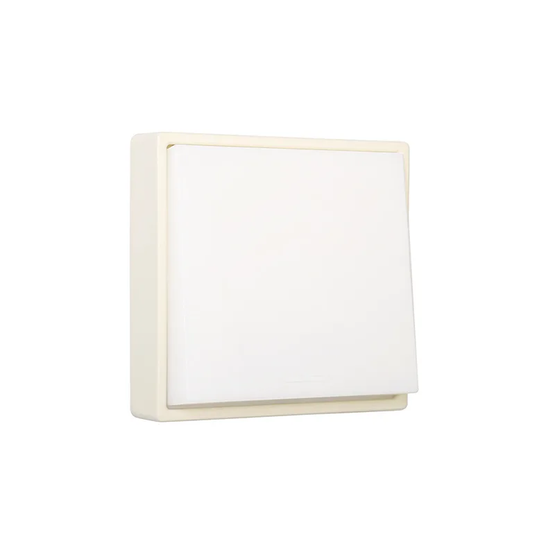 Bedroom USB Charging Minimalist Switch Night Light For Home Bedroom Bedside – Simple White/Yellow Design