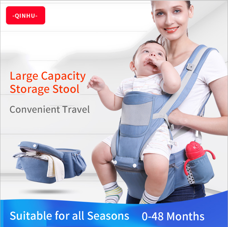 Mới 0-48 Tháng Công Thái Học Cho Bé Trẻ Sơ Sinh Hipseat Carrier 3 Trong 1 Mặt Trước Công Thái Kangaroo Bé bọc Sling