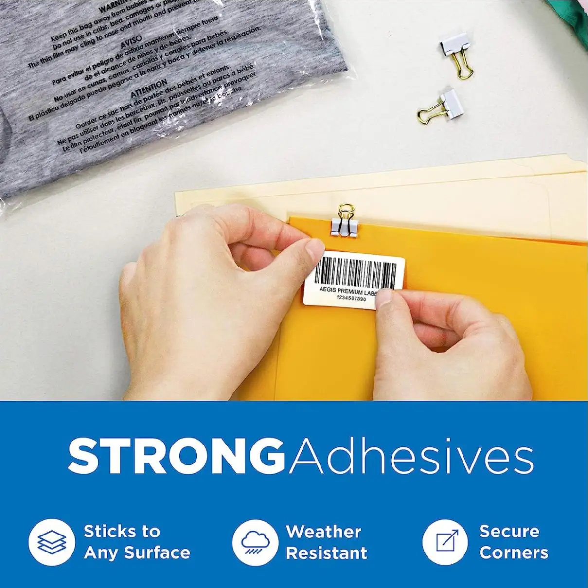 Waterproof 30 40 50MM Width Blank White Direct Print Thermal Paper Sticker for Bar code Label Price Tag in Roll Oil-proof
