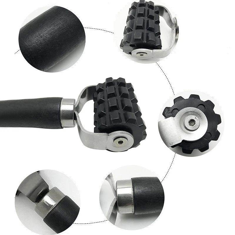 Auto ยาง Patching Compaction Roller กดล้อรถสเตอริโอเก็บเสียงผ้าฝ้าย PUSH ล้อบํารุงรักษารถยนต์ซ่อมเครื่องมือ