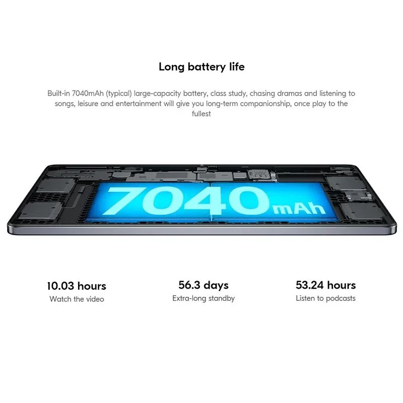 Firmware globale Lenovo Xiaoxin Pad 2024 Tablet 6GB 8GB 128GB 256GB 11 "Display Qualcomm Snapdragon 685 WIFI 7040mAh Android Tab