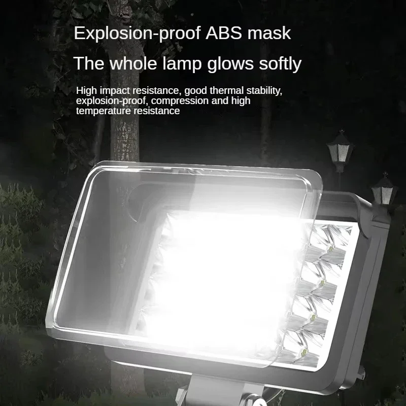 Makita 배터리 용 Led 라이트 4In 휴대용 스포트라이트 무선 야외 작업 낚시 휴대용 비상 도구 라이트 배터리 없음 USB 없음