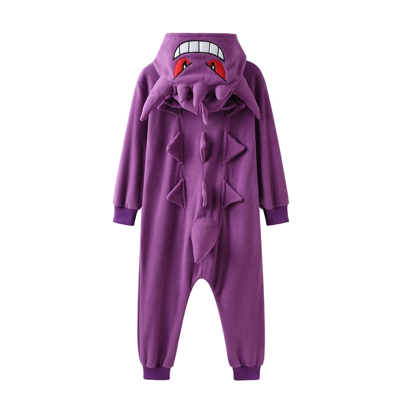 เด็ก Charizard Onesie สําหรับเด็ก Gengar Kigurumi Umbreon One ชิ้นชุดนอน Eevee ชุดสูทเต็มรูปแบบสาวฮาโลวีนคอสเพลย์