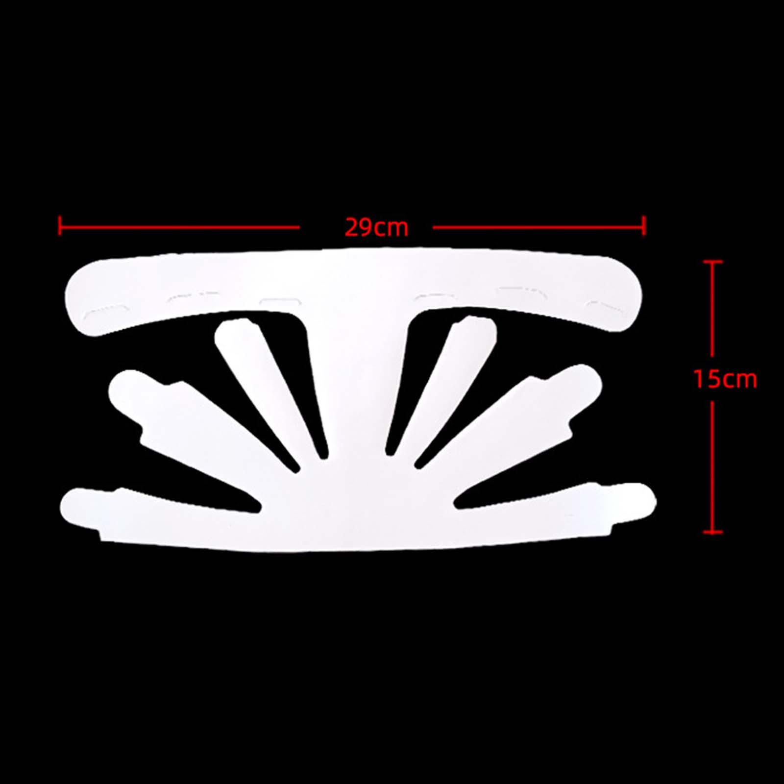 10Pcs/Set Baseball Caps Inserts Durable Hat Display Rack Hat Liner Support for Bedroom Baseball Cap Shop Universal Hat Shaper