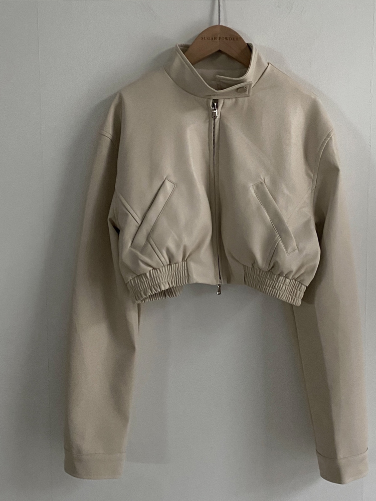 ブラック Pu レザージャケット女性のショートスタイル香港スタイルデザイン春の新アウターシャツウエストシンチジッパースリーブ