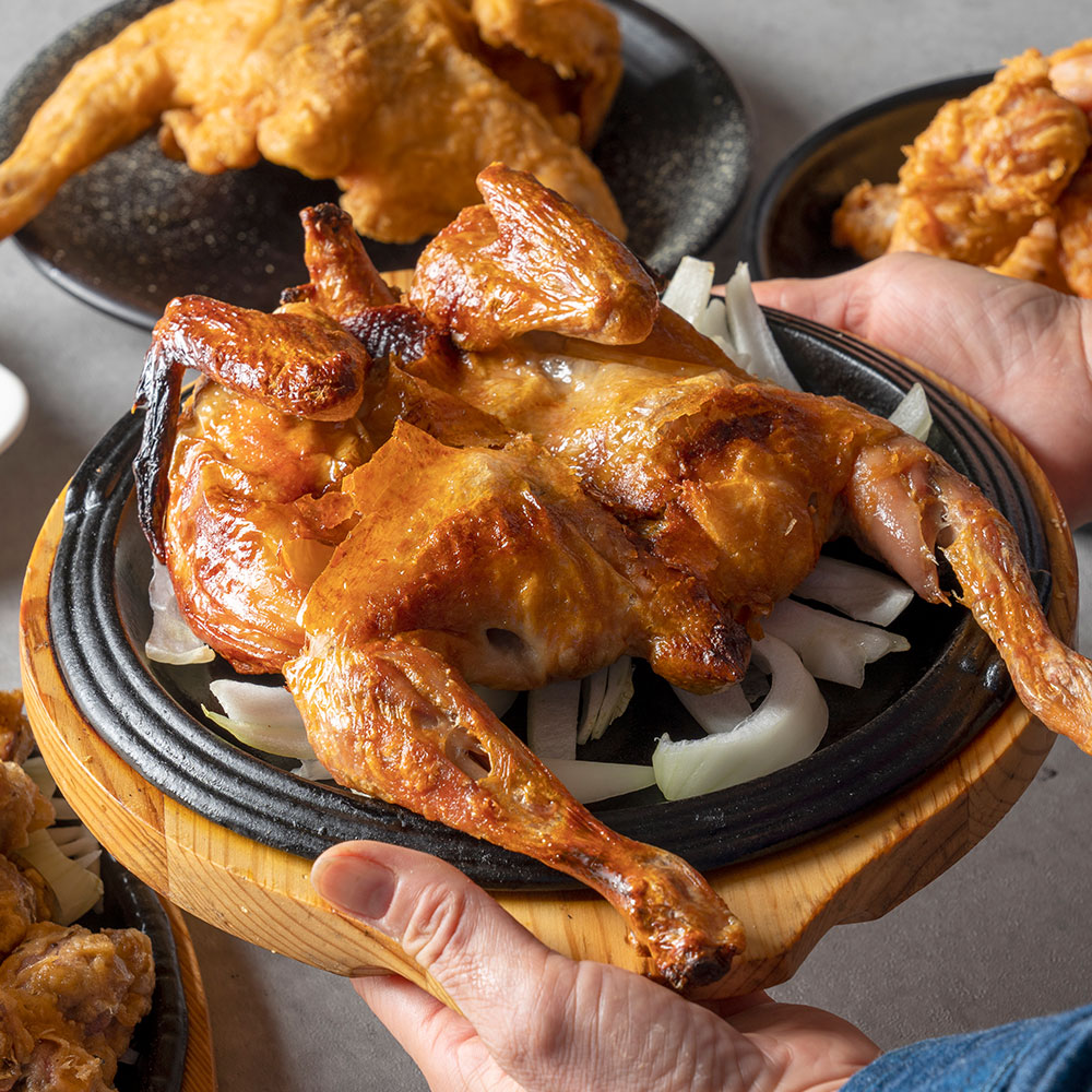 삼백치킨 국내산 100% 오븐구이치킨 1+1 2마리