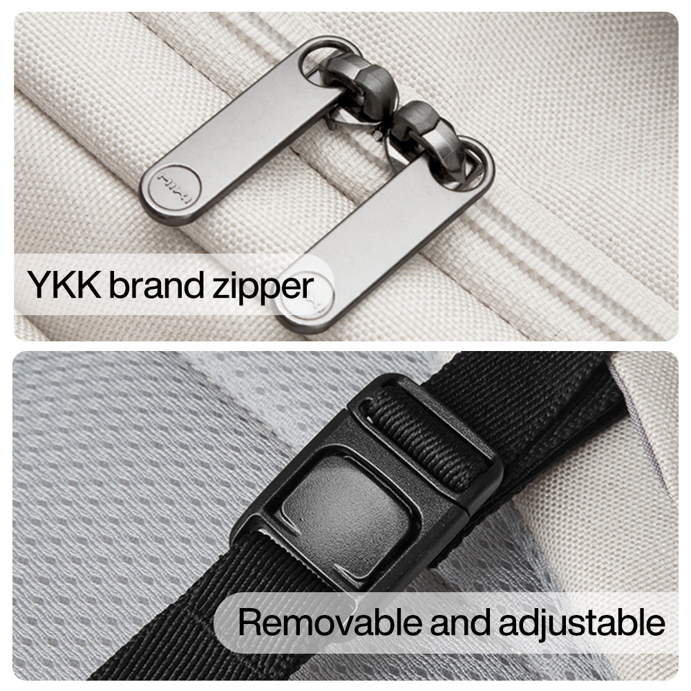 Mixiアウトドアバックパックレディーストラベルバッグ18インチメンズリュックサック防水ラップトップホワイトブラックブルー