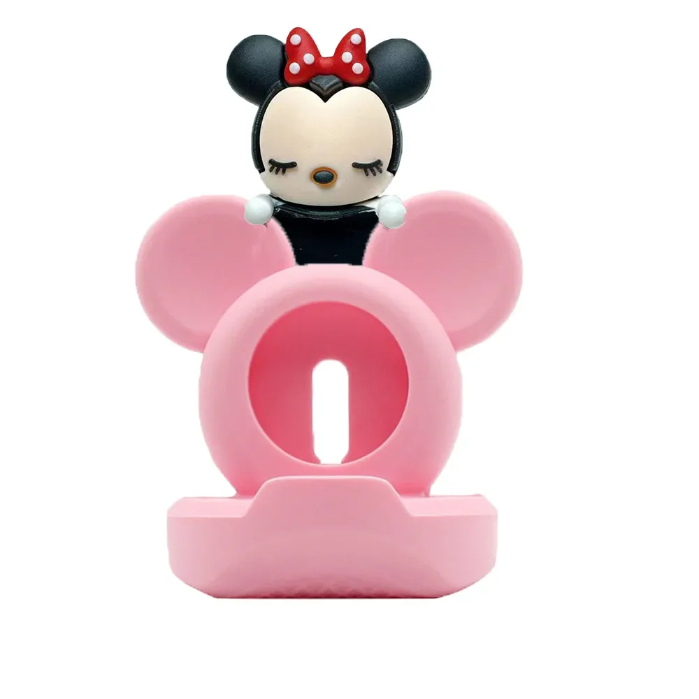 Disney Supporto da tavolo per Apple Watch Serie 10 9 8 7 6 SE 5 iWatch caricatore in silicone 45mm 44mm 42mm 41mm 40MM Orologio chargr stand
