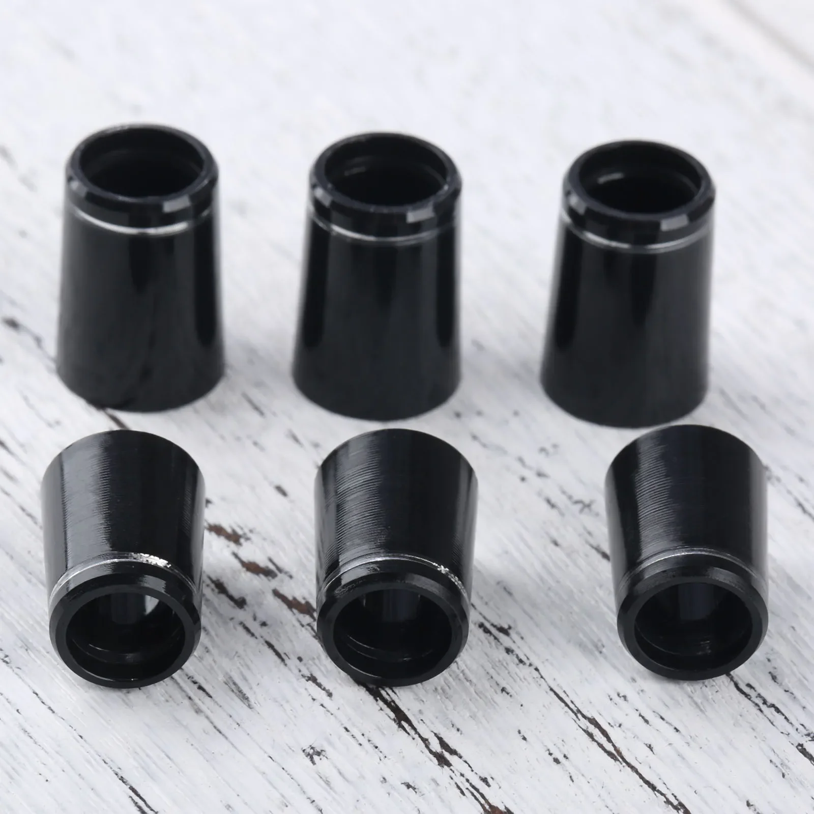 10 Chiếc Nhựa Golf Ferrules Với Nhẫn Đơn Phù Hợp Với 0.335 Hoặc 0.370 Đầu Bàn Ủi Trục Golf Trục Tay Adapter Thay Thế 16Mm/19Mm
