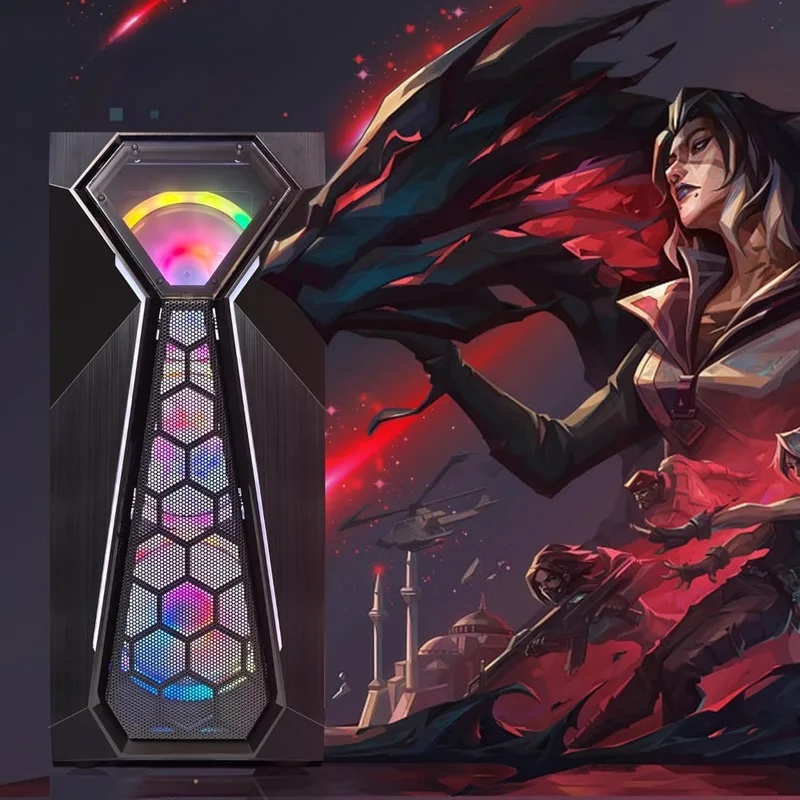 Computadora de sobremesa para PC para juegos, Radeon RX 580 16G GDDR5, Core i5-9400F hasta 4,1 GHz