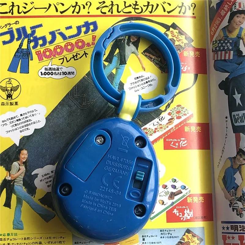 Tamagotchi สัตว์เลี้ยงอิเล็กทรอนิกส์ Virtual Cyber Pet ของเล่นขนาดเล็กโคมไฟจี้พวงกุญแจ90S Nostalgic เกมคอนโซลของขวัญเด็ก