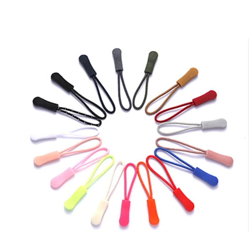 10pcs ซิปดึง PULLER End Fit เชือกแท็กเปลี่ยนคลิปหัก BUCKLE Fixer ซิปสายไฟ TAB กระเป๋าเดินทางกระเป๋าเดินทางเต็นท์กระเป๋าเป้สะพายหลัง