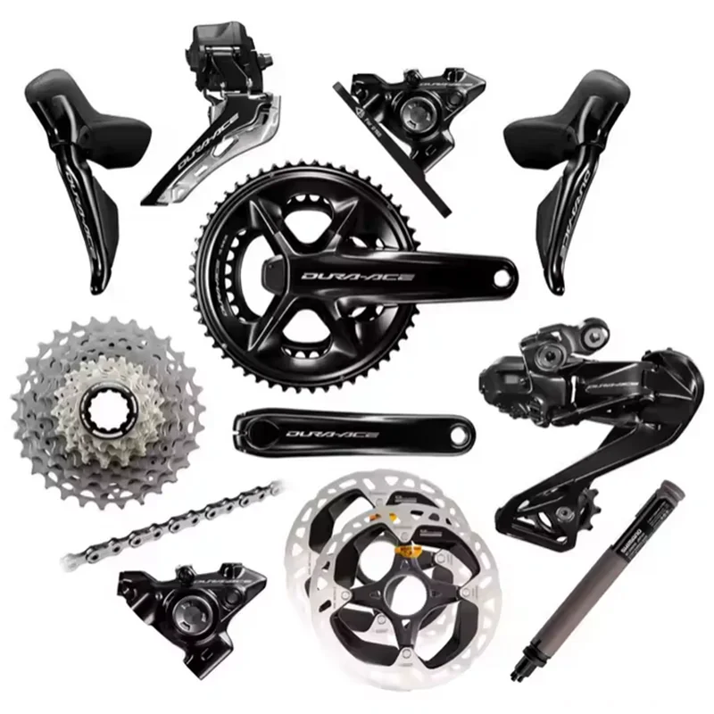 New Stock Di2 R9270 2x12 Speed Set - R9200 Crankset with 170/172.5mm 50-34t, 52-36t, RD-R9250 Battery & DN300 for Bicycle