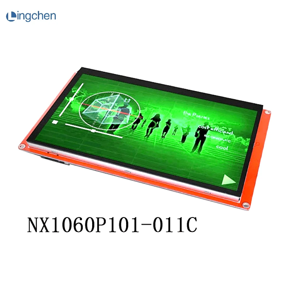 NEXTION 10.1 Módulo Smart Touch Screen sem gabinete, HMI multifuncional, LCD resistivo ou capacitivo, NX1060P101-011R