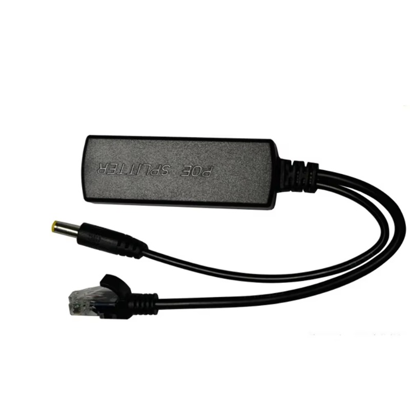 ESCAM 48 V に 12 V PoE スプリッタ抗干渉 15 ワット POE アダプタケーブル電源モジュール DC5.5*2.1 ミリメートルコネクタ IP カメラ